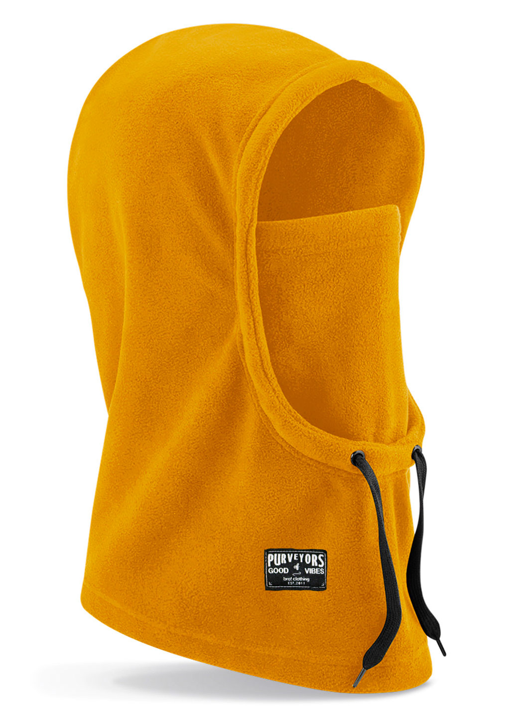 Good Vibes Fleece Hood (Mustard)