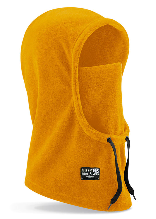 Good Vibes Fleece Hood (Mustard)