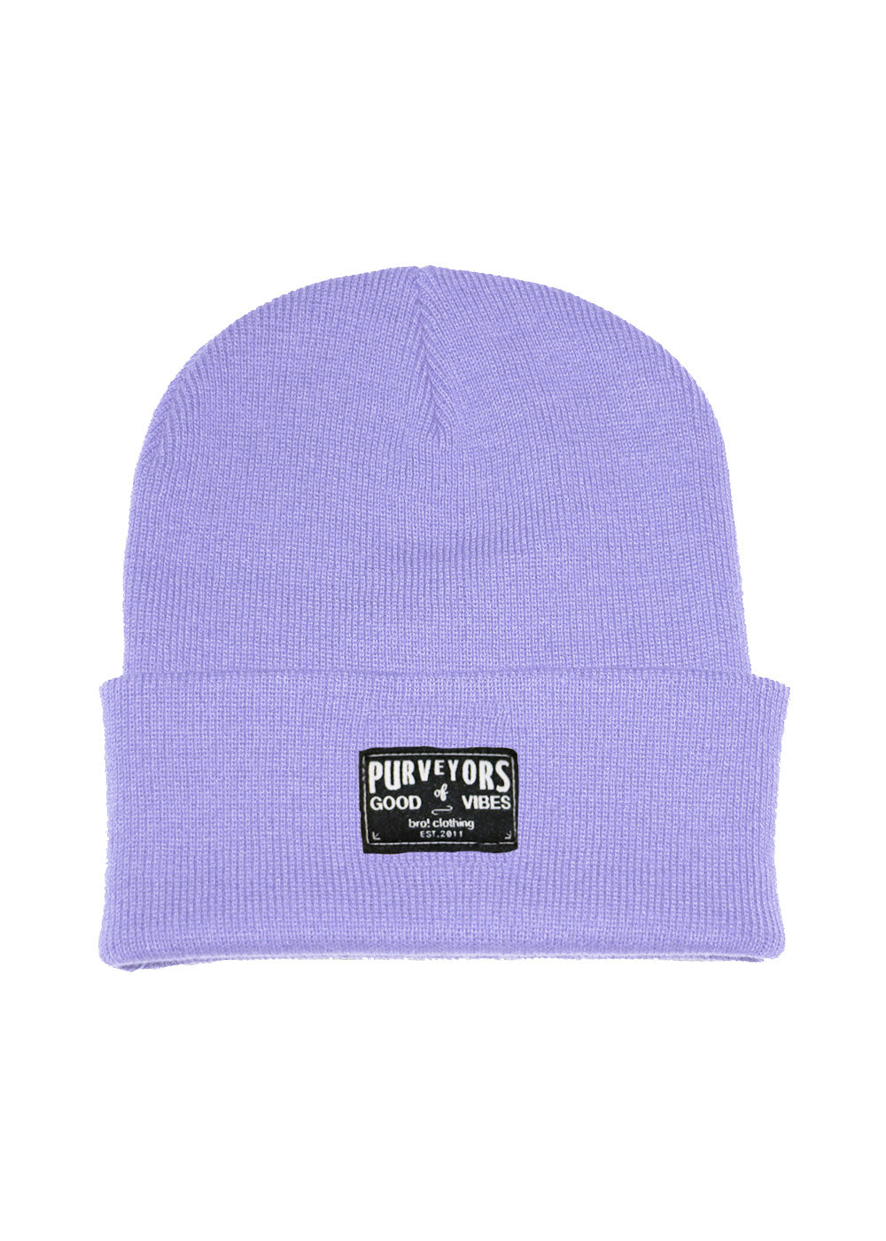 Purveyors of Good Vibes beanie (lavender)