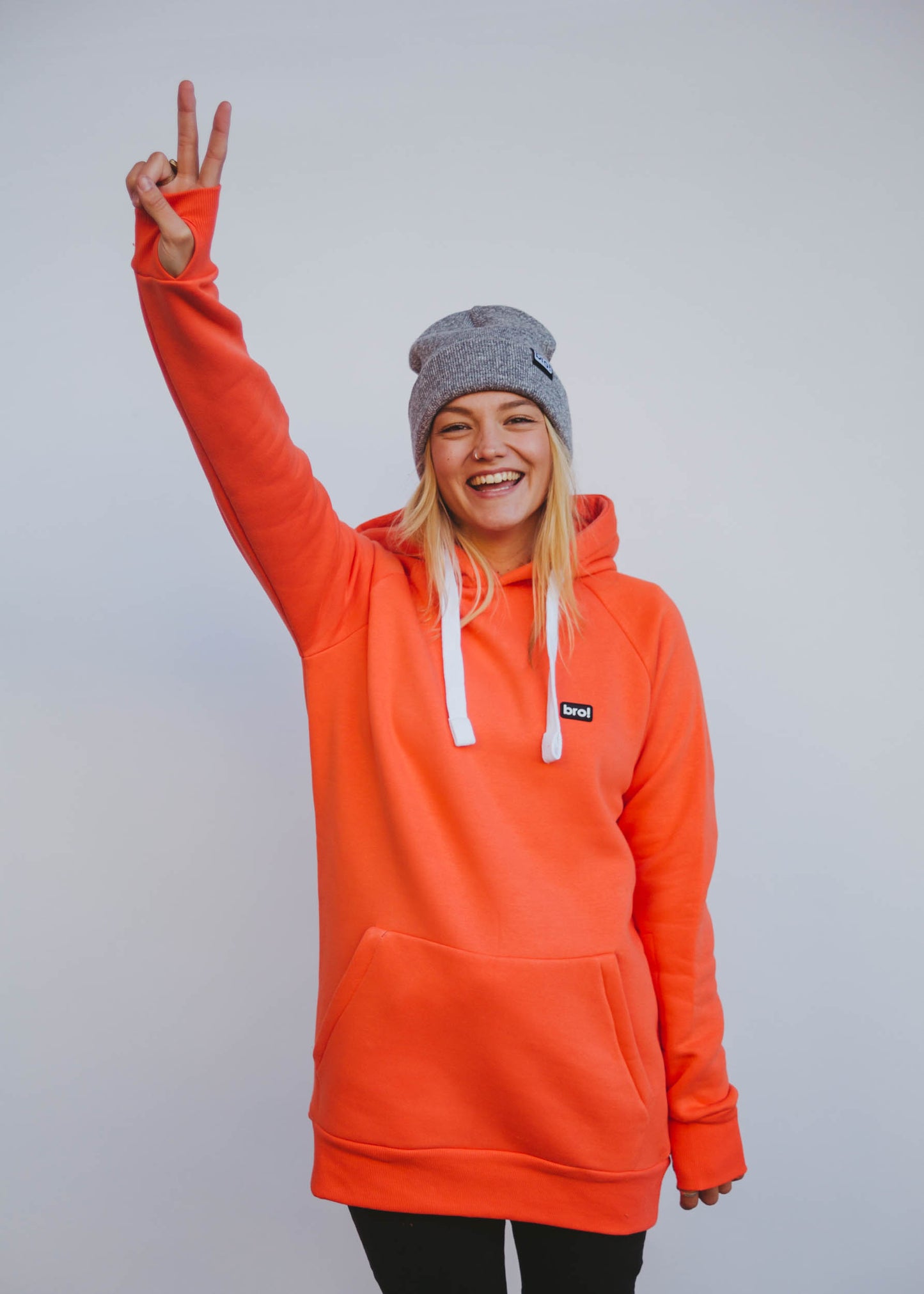 bro! park edition hoodie (coral)