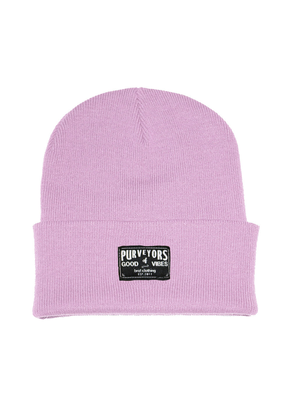 Purveyors of Good Vibes beanie (faded pink)