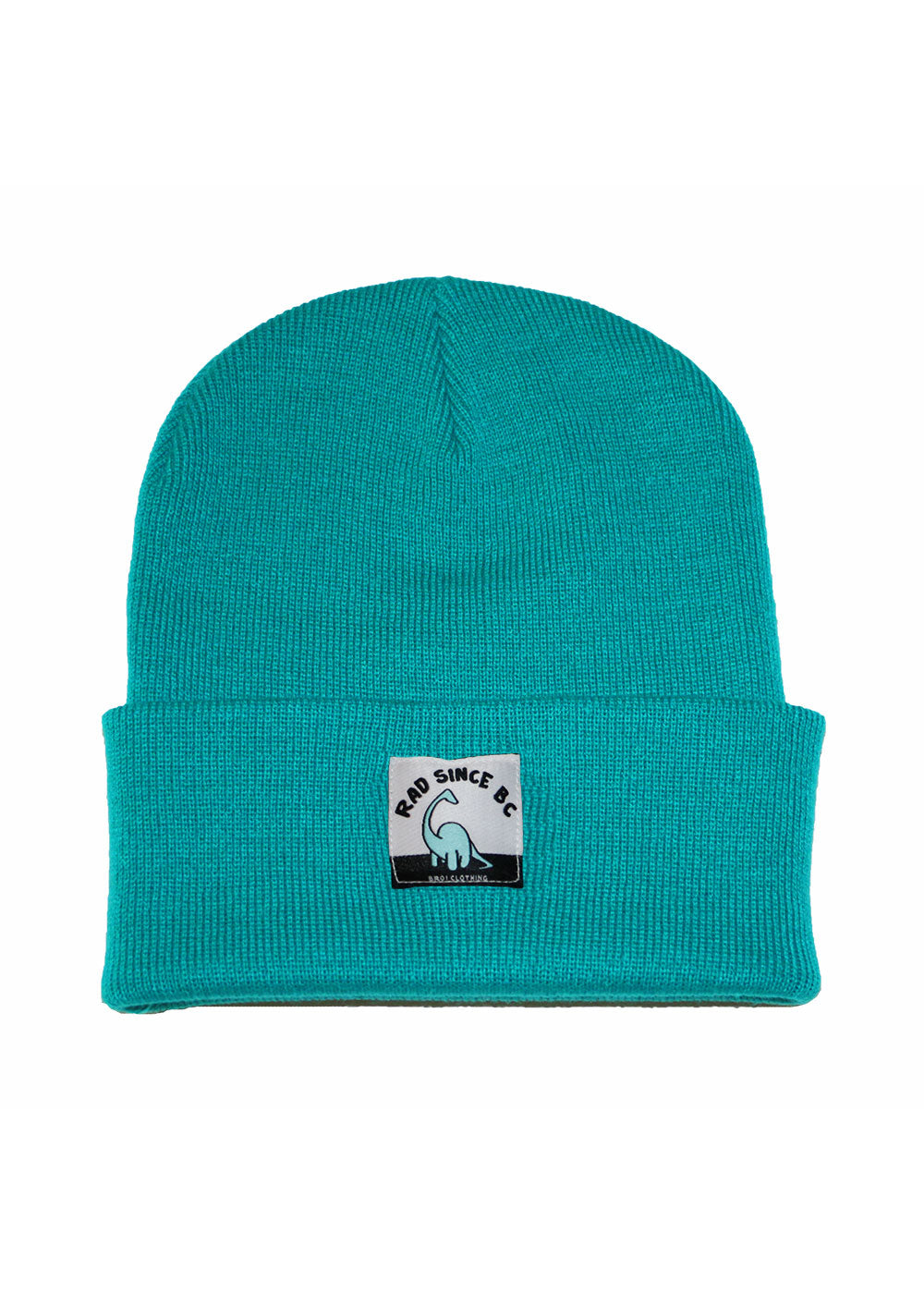 Rad Since BC beanie (teal)