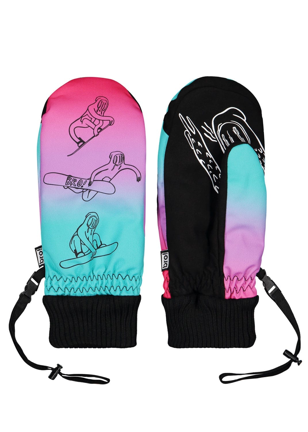 bro! Shred Mango Mitt - Upper & palm