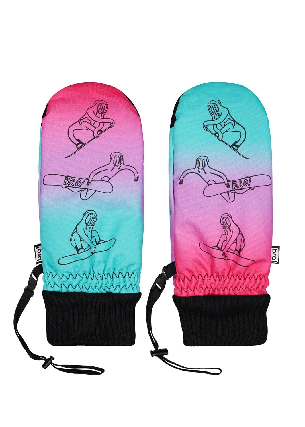 bro! Shred Mango Mitt - Upper view