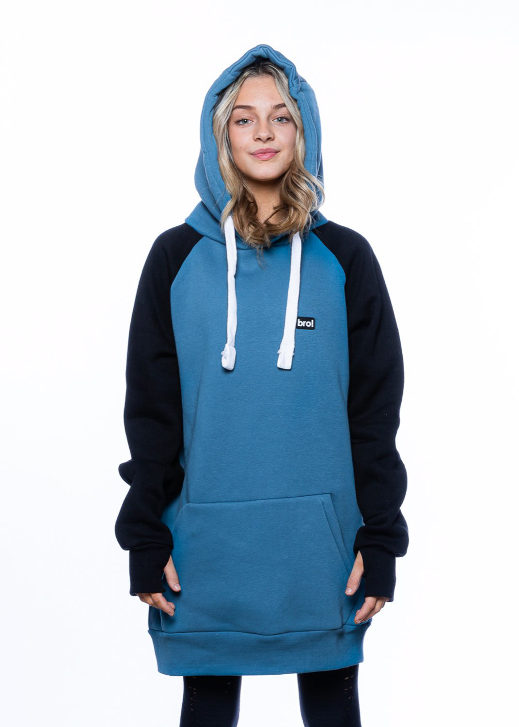 bro! park edition hoodie (slate blue-black)