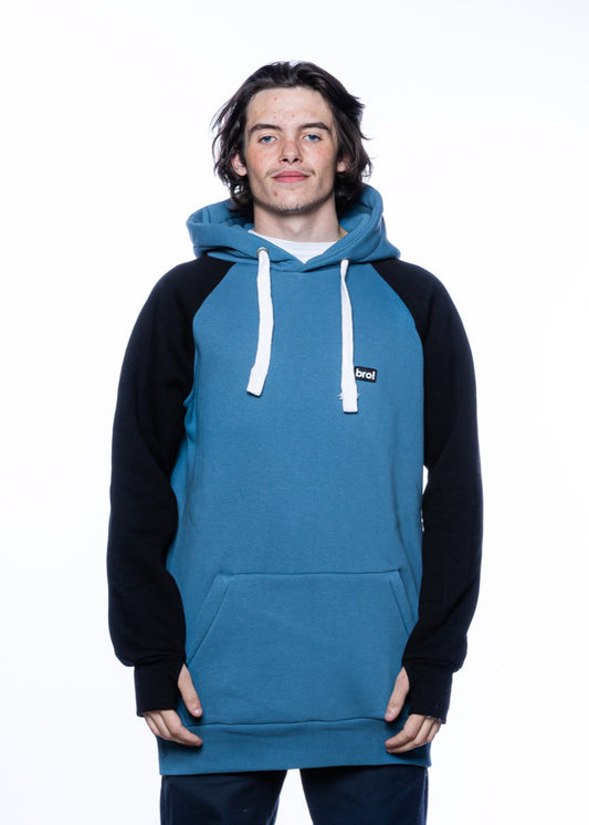 bro! park edition hoodie (slate blue-black)