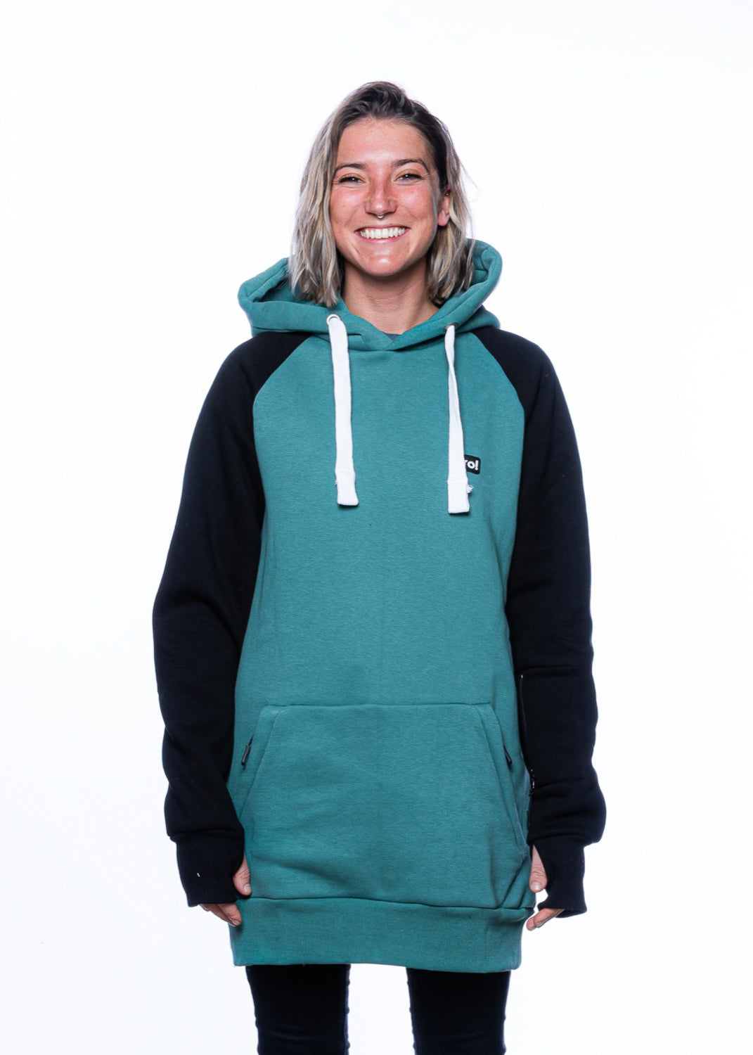 bro! park edition hoodie (spruce green-black)