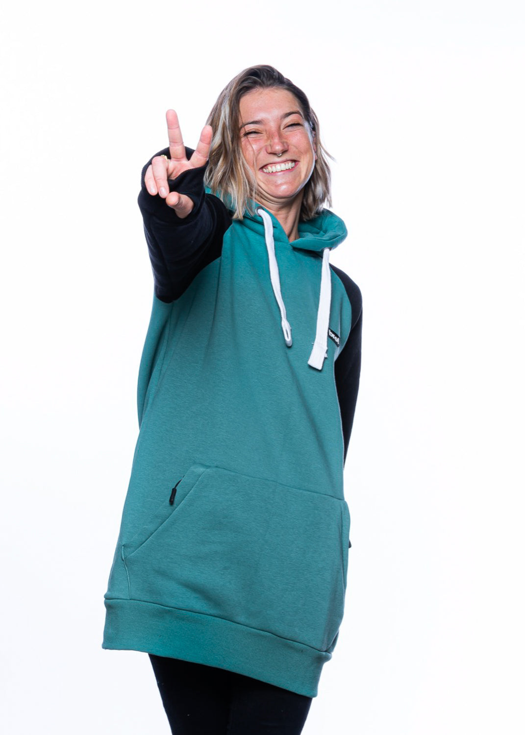 bro! park edition hoodie (spruce green-black)