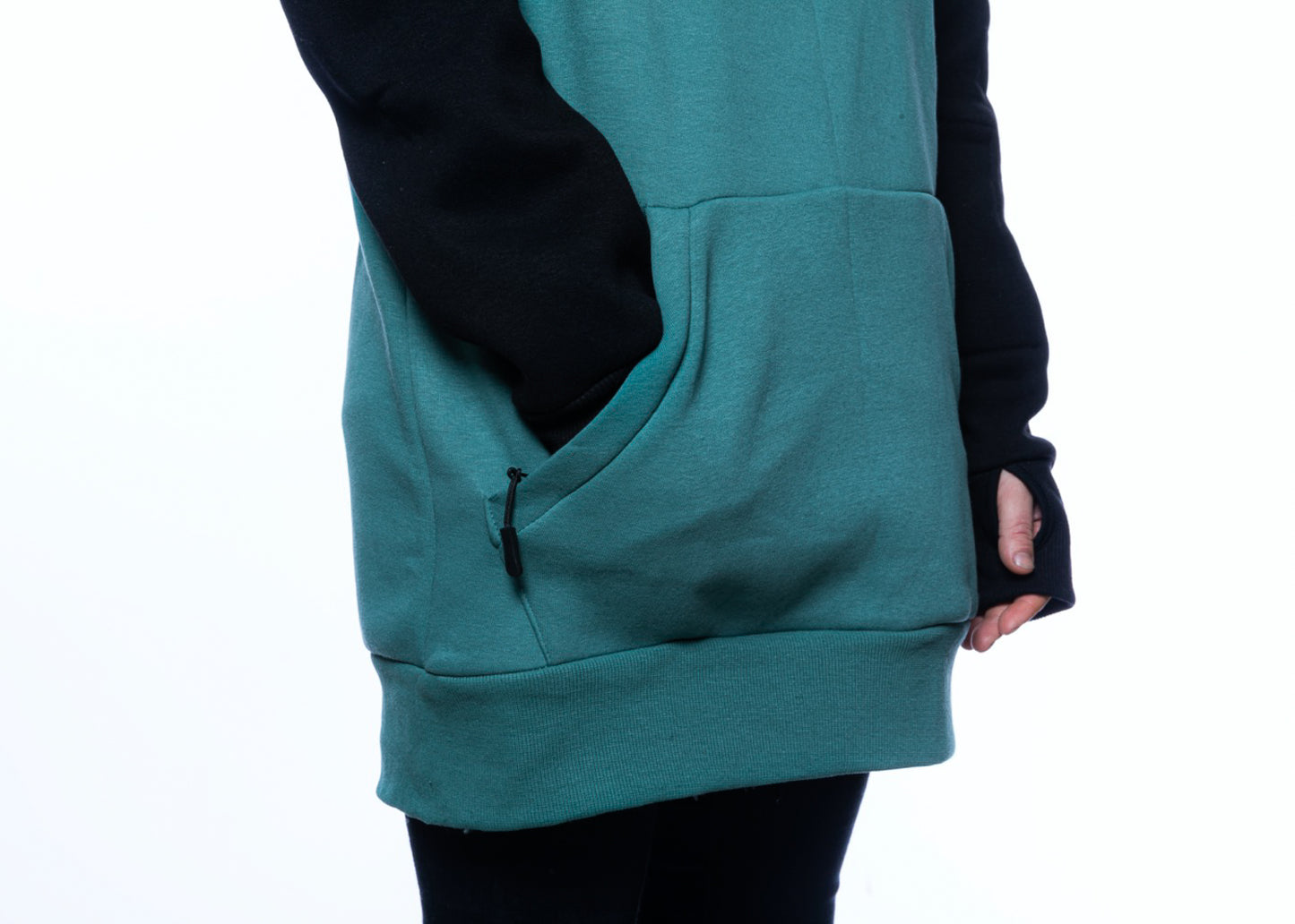 bro! park edition hoodie (spruce green-black)