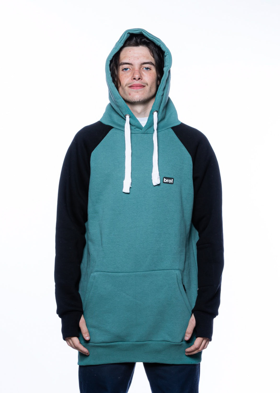 bro! park edition hoodie (spruce green-black)