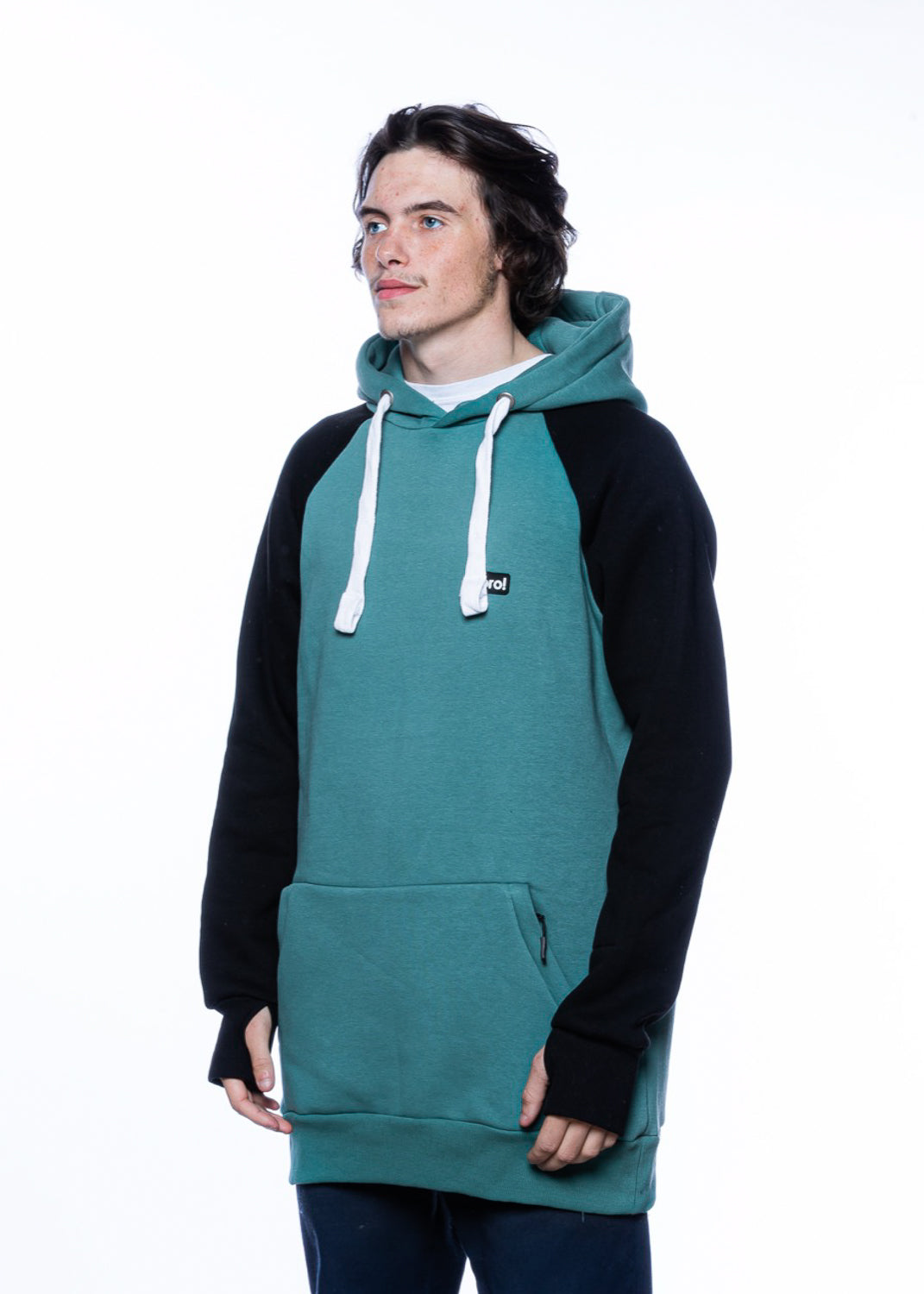 bro! park edition hoodie (spruce green-black)