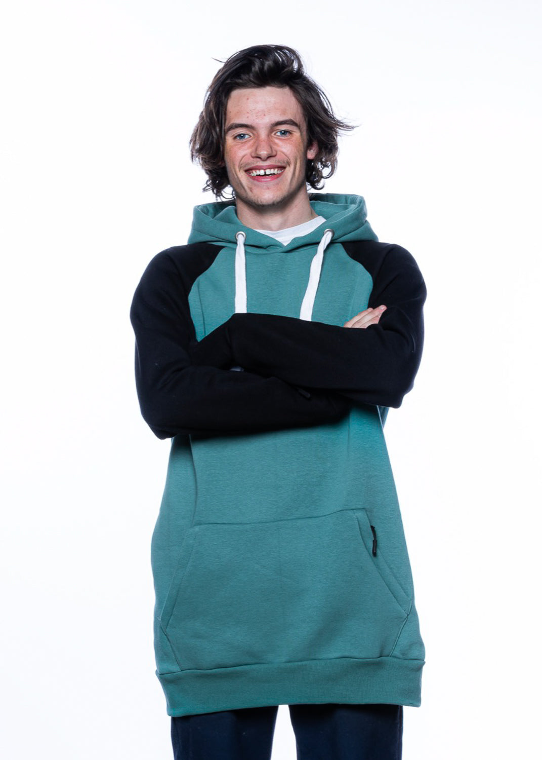 bro! park edition hoodie (spruce green-black)