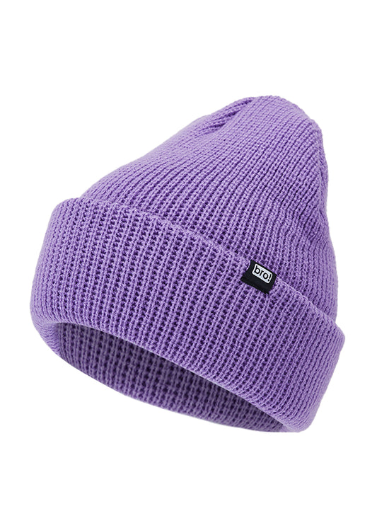 bro! waffle beanie (lavender)