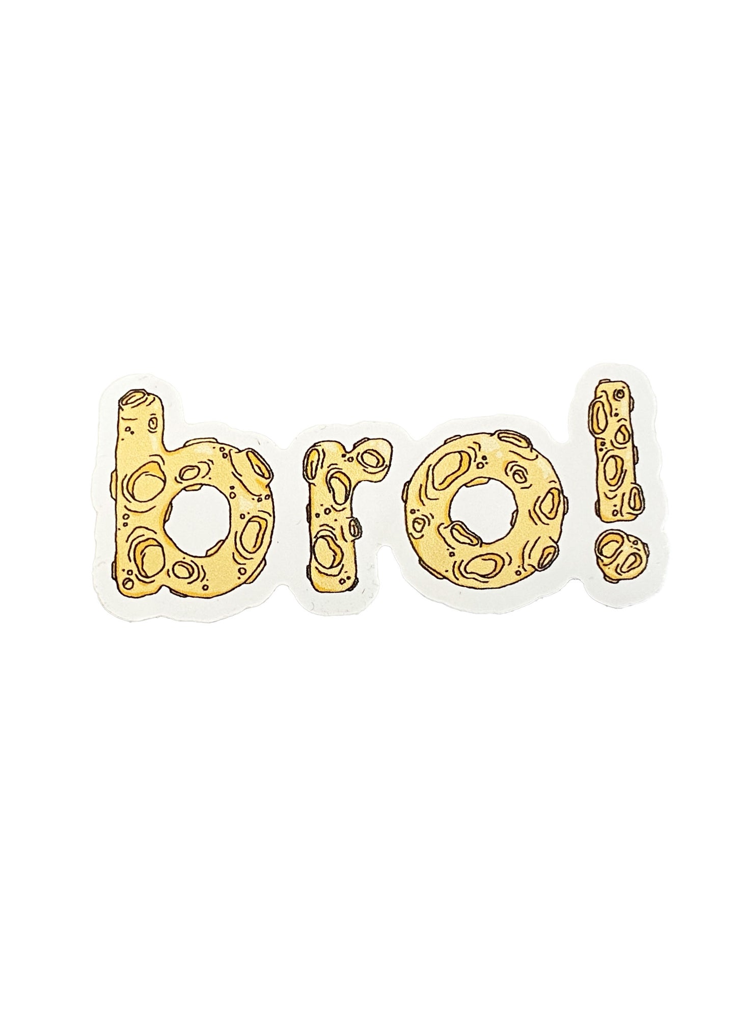 moon bro! sticker